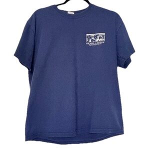 Gildan Cotton Blue Grand Canyon National Park Short Sleeve T-Shirt Size Medium